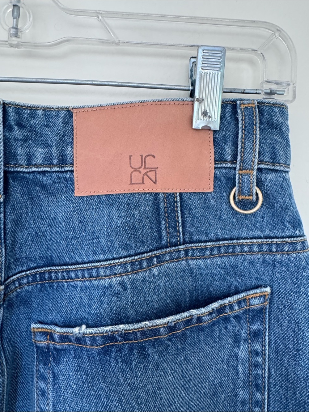 Ulla Johnson Bea Denim Midi Skirt size 6 - Picture 8 of 9
